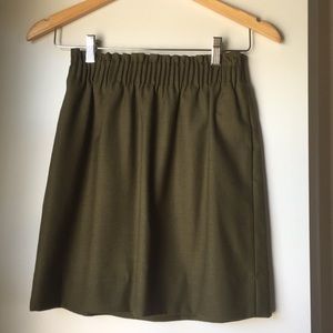 Jcrew wool skirt